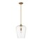 Z-Lite Joliet 1 Light Pendant, Olde Brass & Clear 473P12-OBR - alternate 7